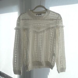 Sea New York sweater. Size M cream color